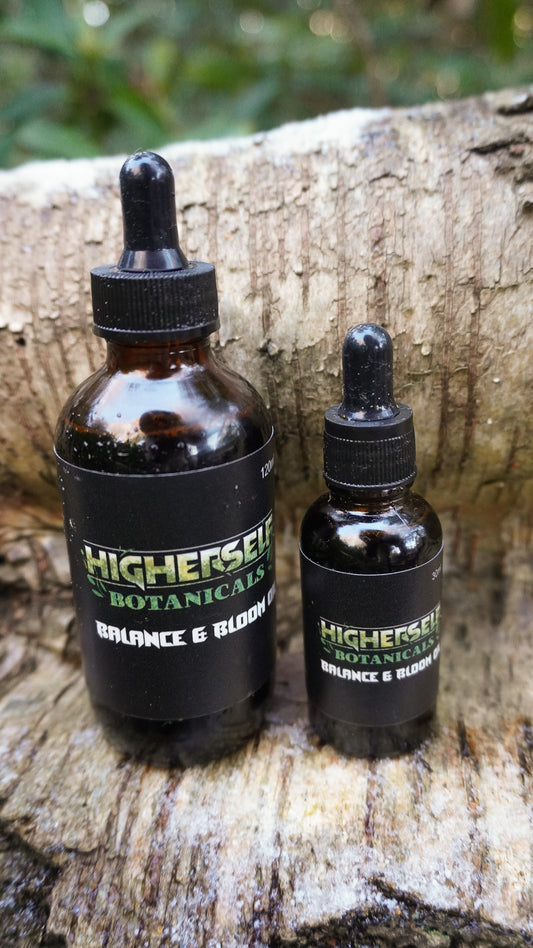 Balance and bloom oil 120ml (Edible and topical)