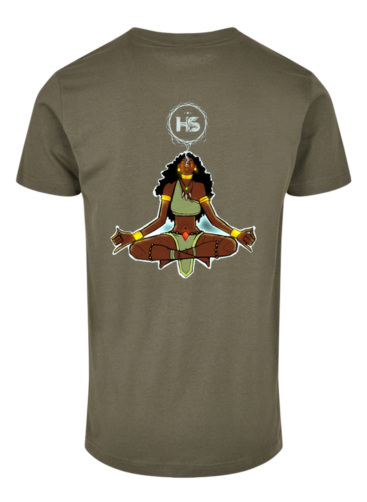 Breathwork female art t-shirt