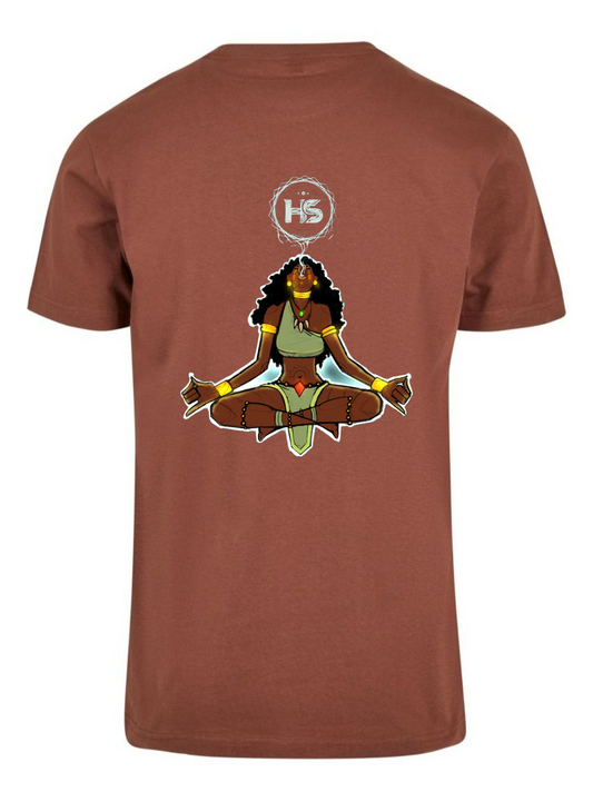 Breathwork female art t-shirt (unisex)